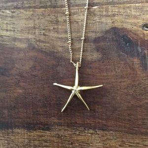 Starfish hand made necklace